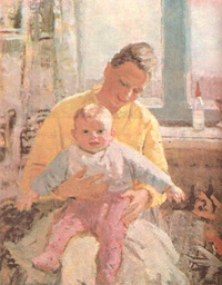 В.К. Нечитайло. Материнство В.К. Нечитайло. Материнство